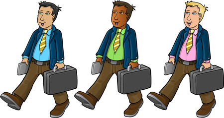 Business Men Vector Illustration Artのイラスト素材
