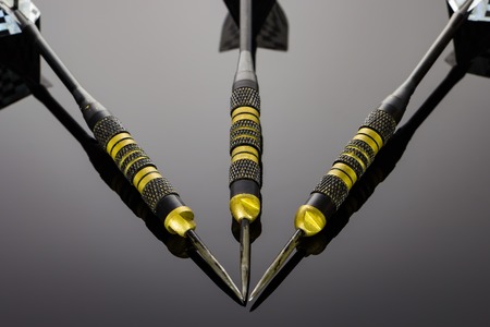 Taken on February 24, 2016 - Darts of the gameの写真素材