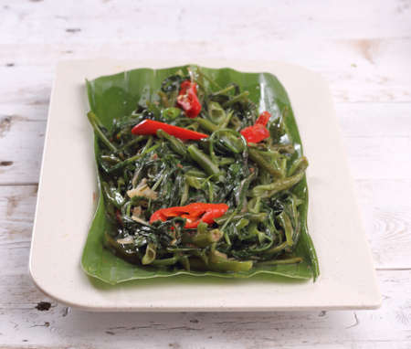 Vegetables Water Spinachの写真素材