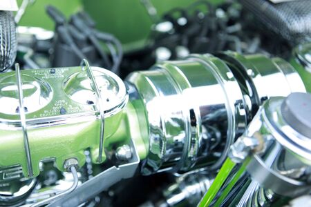 Gasoline powered sports hotrod engine