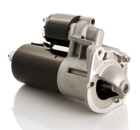 Automotive starter motor and selenoid