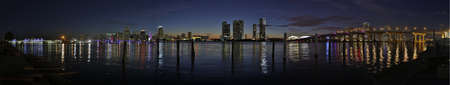Downtown Miami hdr panorama