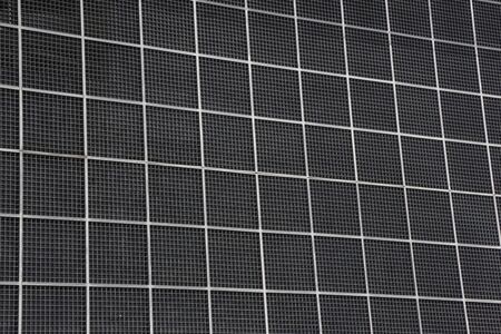 Aluminum building latticeの写真素材