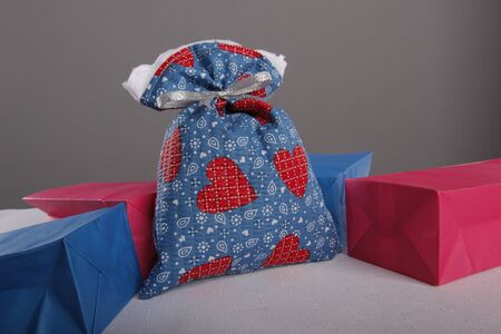 Contemporary sachet bagの写真素材