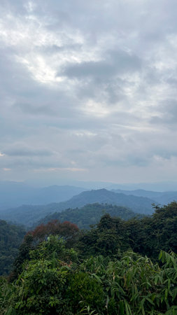 Mountain view at Kaeng Krachan National Park, Phetchaburi, Thailand