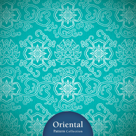 Classy oriental pattern. のイラスト素材