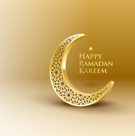Ramadan Kareem literally means fasting month.のイラスト素材