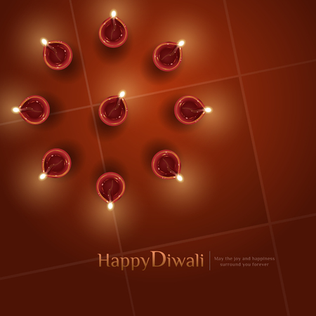 Diwali festivalのイラスト素材