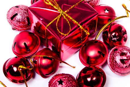 Colored ornaments for the Christmas time upcomingの写真素材