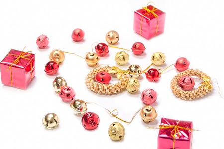 Colored ornaments for the Christmas time upcomingの写真素材