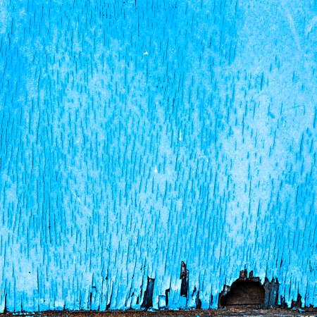 Old wood wethered blue planks background for decorの写真素材