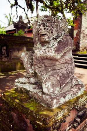 Indonesia - old hindu architecture on Bali islandの写真素材