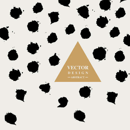 Calligraphic effect abstract patterns, repeated graphics, vector patternsのイラスト素材