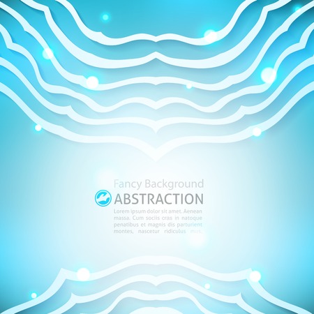 vector abstract background with circle ornament of white linesのイラスト素材