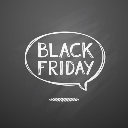 black fridayのイラスト素材