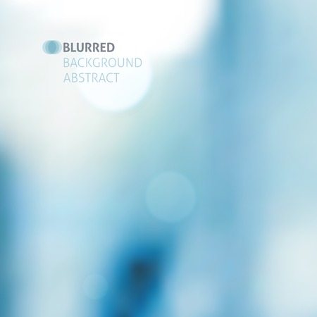 vector blurred abstract background with lights, blue colorのイラスト素材