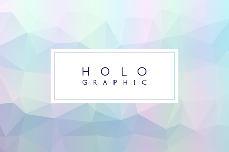 vector holographic white abstract background, rainbow textureのイラスト素材
