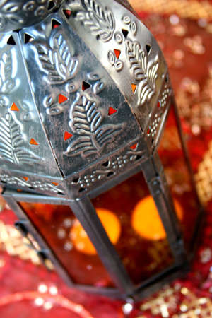 A decorative asian lamp の写真素材