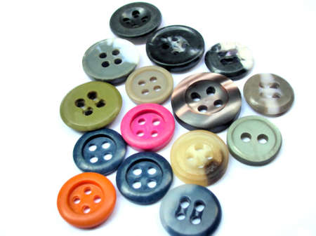        Closeup of various buttons   