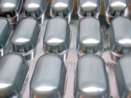           Tablets in packagingの写真素材