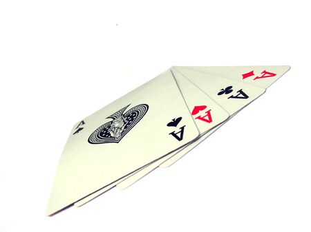            four aces-playing cardsのeditorial素材