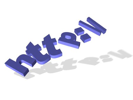 http-internet concept の写真素材