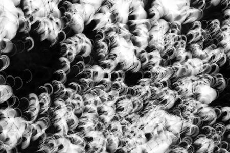 Smoky abstract background in black and white