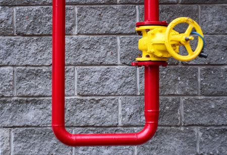 Background. Wall and  pipes.の写真素材