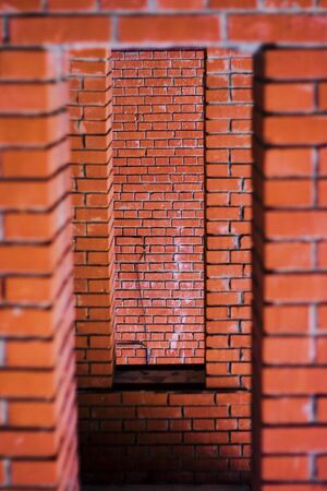 brick embrasure, brick arch