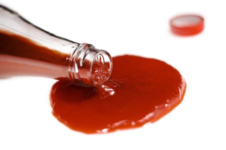 Ketchup, tomato sauce の写真素材