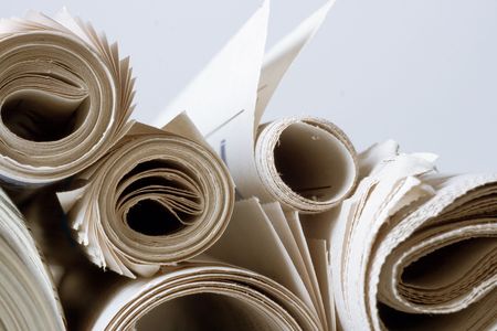 newspapersの写真素材