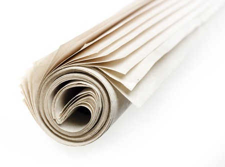 newspaper close-up の写真素材