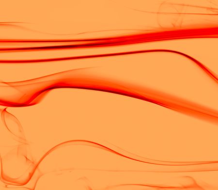 Abstract background of red smoke waves.の写真素材