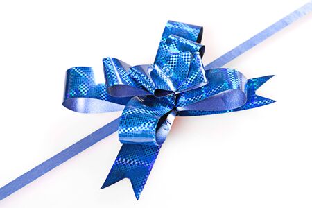 Gift bow isolated on white background.の写真素材