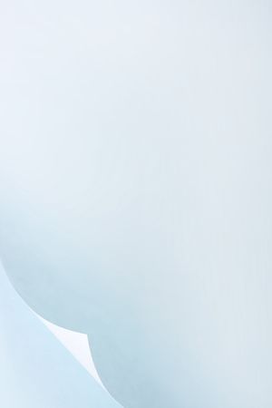 Paper page with curl, copy space for your text.の写真素材