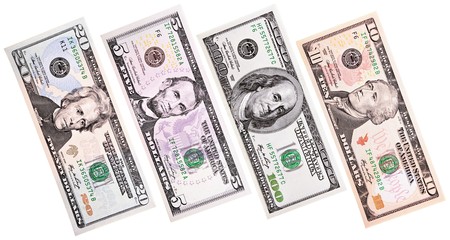 dollars close-upのeditorial素材