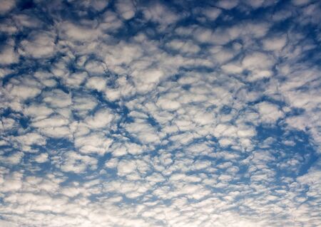 fluffy clouds background