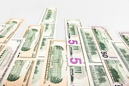 money chart backgroundの写真素材