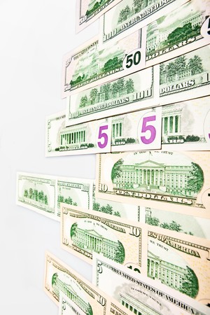 money chart backgroundの写真素材