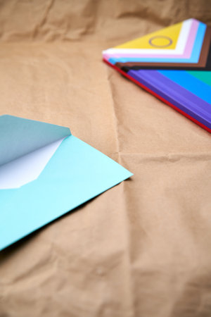 A rainbow flagの写真素材