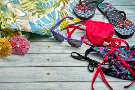 Beach: Fun Beach Background For Summerの写真素材