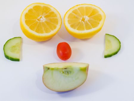 food faceの写真素材