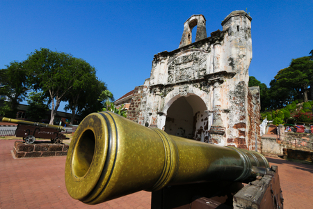 Malacca A Famosa Defence Gateのeditorial素材