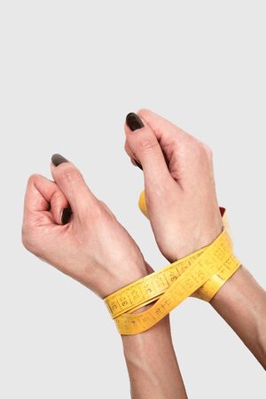 Anorexia hands are tied