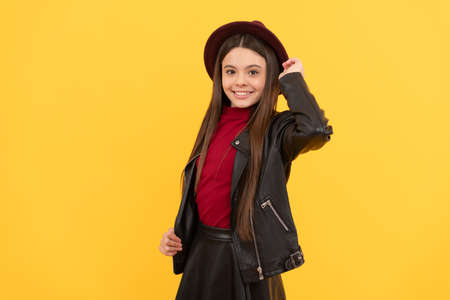 autumn season trends. fall seasonal fashion. back to school. tween fashion look.の写真素材