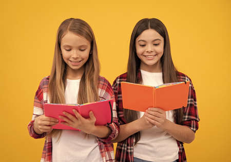 education. high school. friends girls with notebook. back to school. teens ready to study.