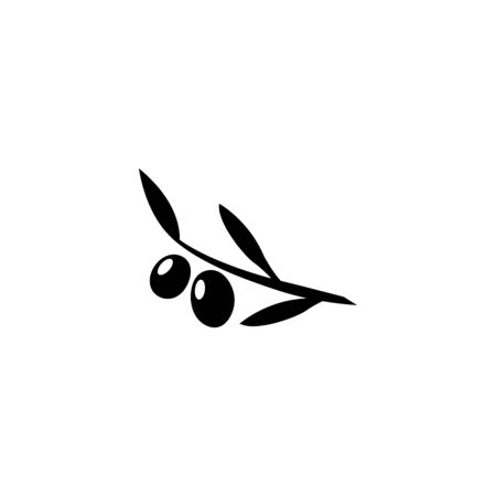 Olive tree vector illustration design templateのイラスト素材