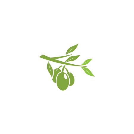 Olive tree vector illustration design templateのイラスト素材