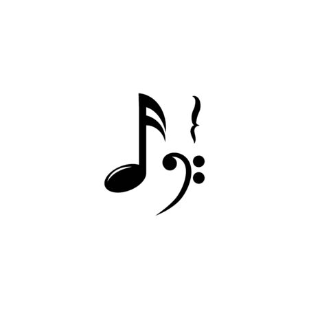 Music note Icon Vectorのイラスト素材
