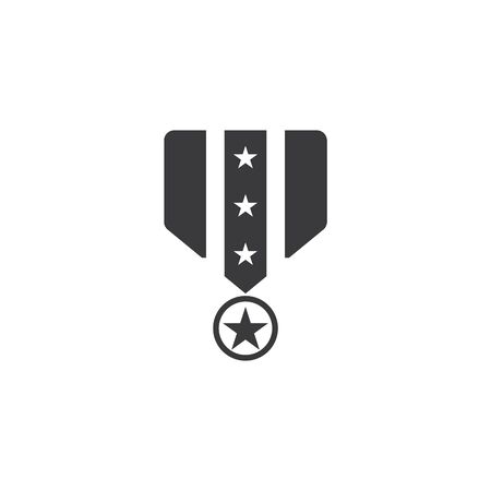Military icon Vector Illustration design Logo templateのイラスト素材